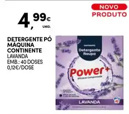 Continente Detergente pó máquina continente promoção