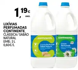 Continente Lixívias perfumadas continente promoção