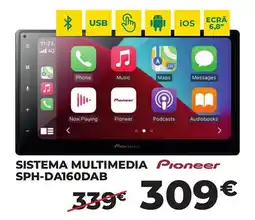 Feu Vert Sistema multimedia pioneer sph-da160dab promoção