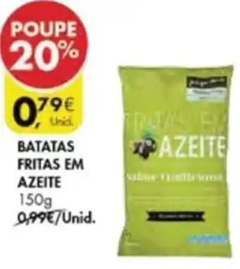 Pingo Doce Batatas Fritas em Azeite 150g promoção