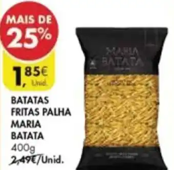 Pingo Doce Batatas Fritas Palha Maria Batata 400g promoção