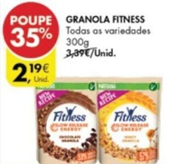 Pingo Doce Granola Fitness 300g promoção