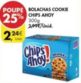 Pingo Doce Bolachas Cookie Chips Ahoy 300g promoção