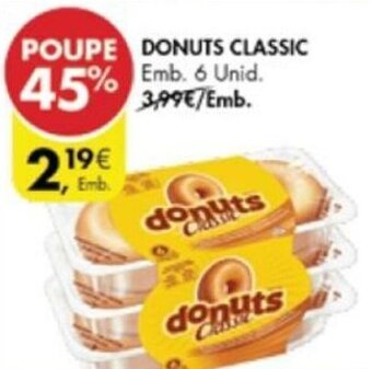 Pingo Doce Donuts Classic 6 Unid promoção