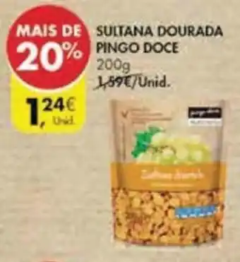 Pingo Doce Sultana Dourada Pingo Doce 200g promoção
