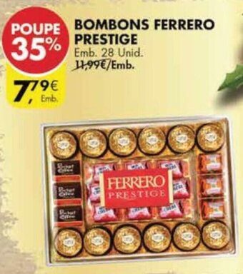 Pingo Doce Bombons Ferrero Prestige 28 unid promoção