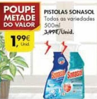 Pingo Doce Pistolas Sonasol 500 promoção