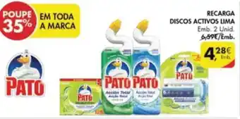 Pingo Doce Pato Recarga Discos Activos Lima 2 unid promoção