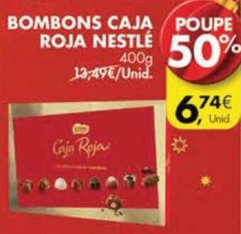 Pingo Doce Bombons Caja Roja Nestlé 400g promoção