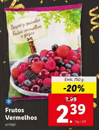 Frutos Vermelhos 750g