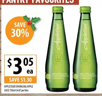 Lidl Appletiser Sparkling Apple Juice 750ml promoção
