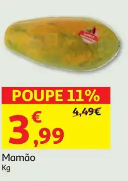 Minipreço Mamão promoção