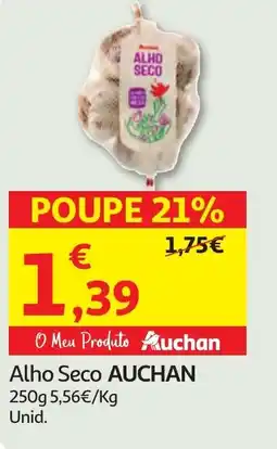 Minipreço Alho Seco AUCHAN promoção