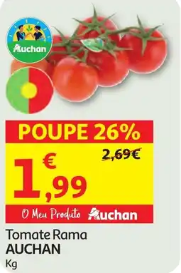 Minipreço Tomate Rama AUCHAN promoção