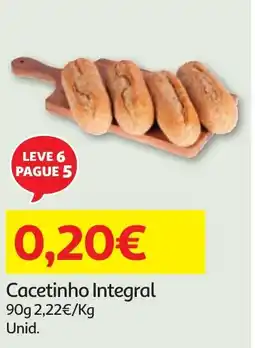 Minipreço Cacetinho Integral promoção