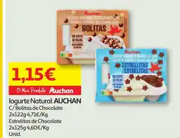 Minipreço Iogurte Natural AUCHAN promoção