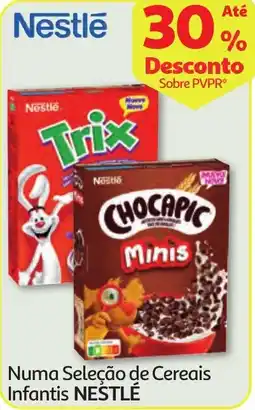 Minipreço Numa Seleção de Cereais Infantis NESTLÉ promoção
