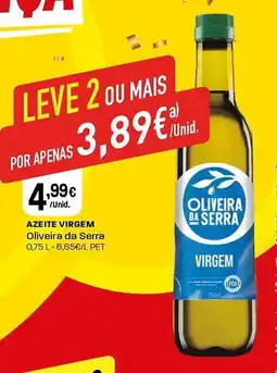 Intermarché AZEITE VIRGEM Oliveira da Serra promoção