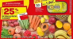 Intermarché Em todas as frutas e legumes** promoção
