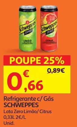 Minipreço Refrigerante c/ Gás SCHWEPPES promoção