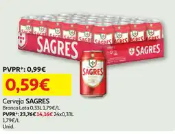 Minipreço Cerveja SAGRES promoção