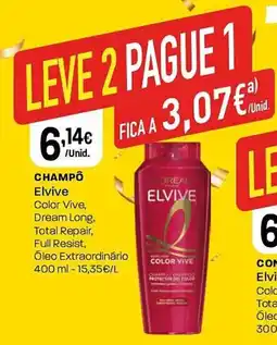 Intermarché CHAMPÔ Elvive promoção