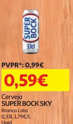 Minipreço Cerveja SUPER BOCK SKY promoção