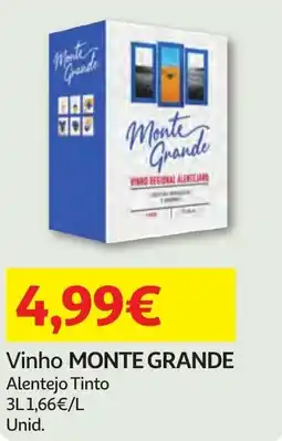 Minipreço Vinho MONTE GRANDE promoção