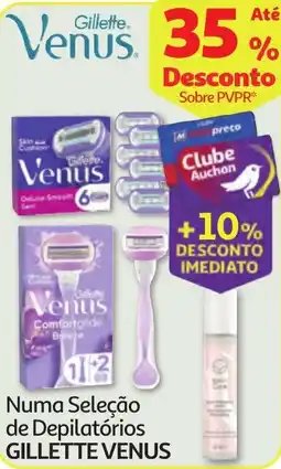 Minipreço Numa Seleção de Depilatórios GILLETTE VENUS promoção