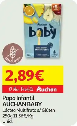 Minipreço Papa Infantil AUCHAN BABY promoção