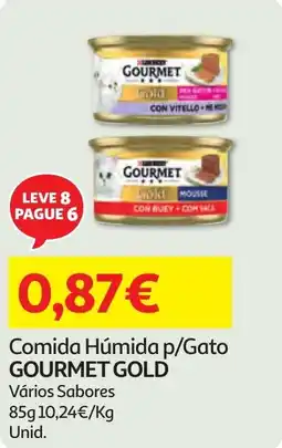 Minipreço Comida Húmida p/Gato GOURMET GOLD Vários Sabores promoção