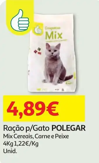 Minipreço Ração p/Gato POLEGAR promoção