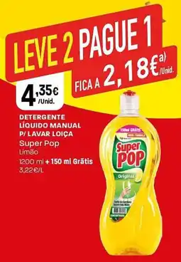 Intermarché Detergente líquido manual p/lavar loiça Super Pop promoção