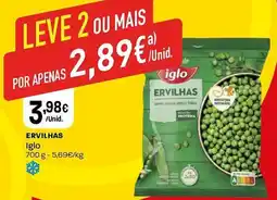 Intermarché Ervilhas Iglo promoção