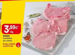 Intermarché PORCO Costeleta do Lombo promoção