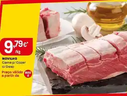 Intermarché NOVILHO Carne p/ Cozer c/ Osso promoção