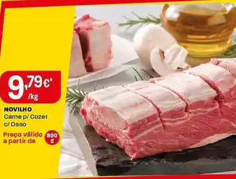 Intermarché NOVILHO Carne p/ Cozer c/ Osso promoção