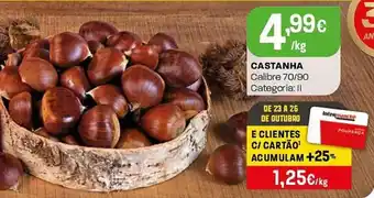 Intermarché Castanha promoção