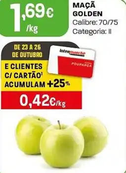 Intermarché Maçã golden promoção