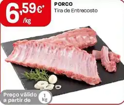 Intermarché PORCO Tira de Entrecosto promoção