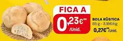 Intermarché Bola rústica promoção