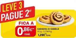 Intermarché Caracol c/ canela promoção