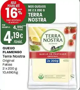 Intermarché Queijo flamengo Terra Nostra promoção