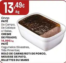 Intermarché Onno PATÊ promoção