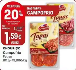 Intermarché Chouriço campofrio promoção