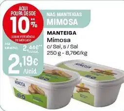 Intermarché Manteiga mimosa promoção