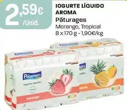 Intermarché Iogurte líquido aroma Pâturages promoção