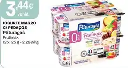 Intermarché Iogurte magro c/ pedaços Pâturages promoção
