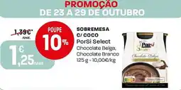 Intermarché Sobremesa c/ coco Porsi Select promoção