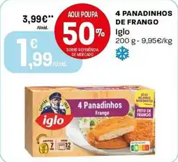 Intermarché 4 panadinhos de frango promoção